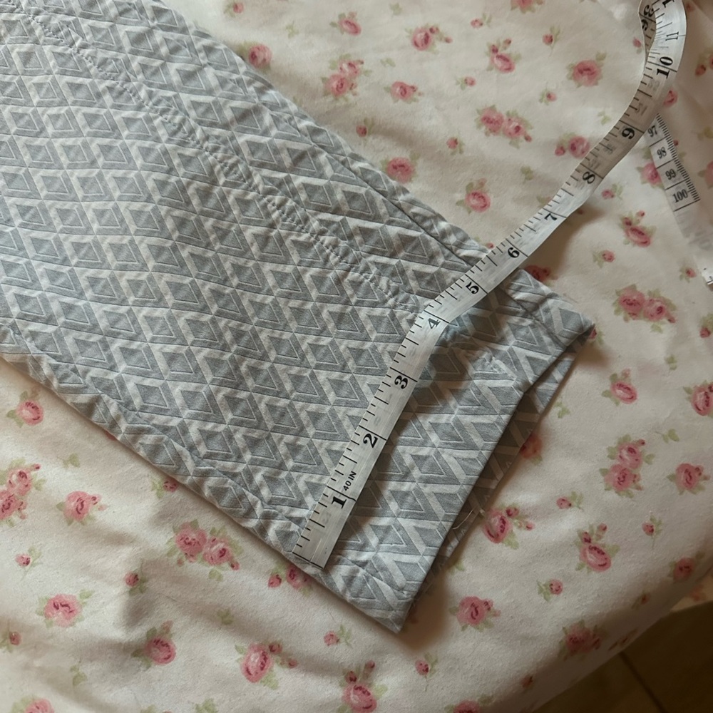 Movetes Gray Patterned Pants - image 4